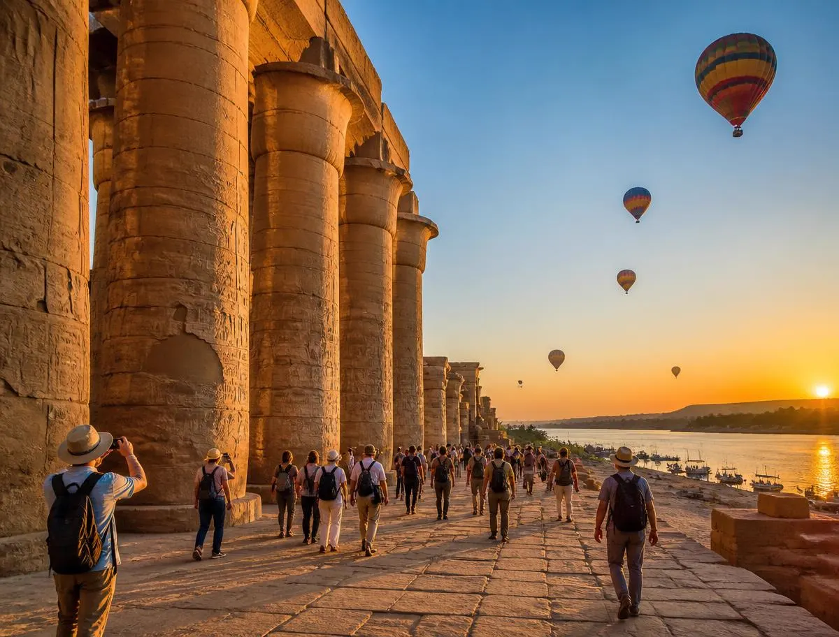 Luxor by Plane